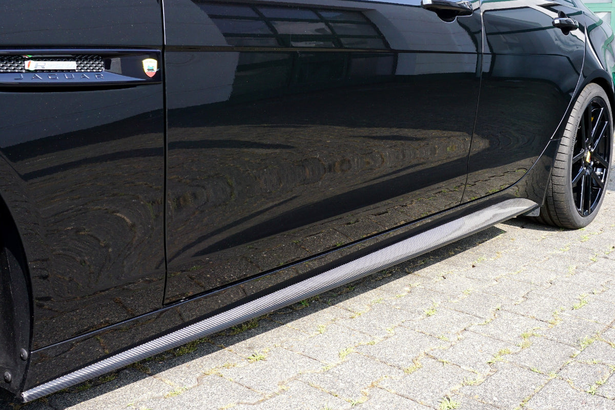 Jaguar XE Seitenschweller Carbon