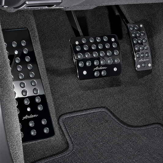 Kit Pédales en aluminium Arden avec repose-pieds pour Jaguar XF / Sportbrake, XK et XJ