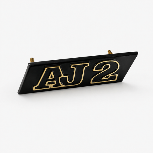 AJ 2 Typenschild