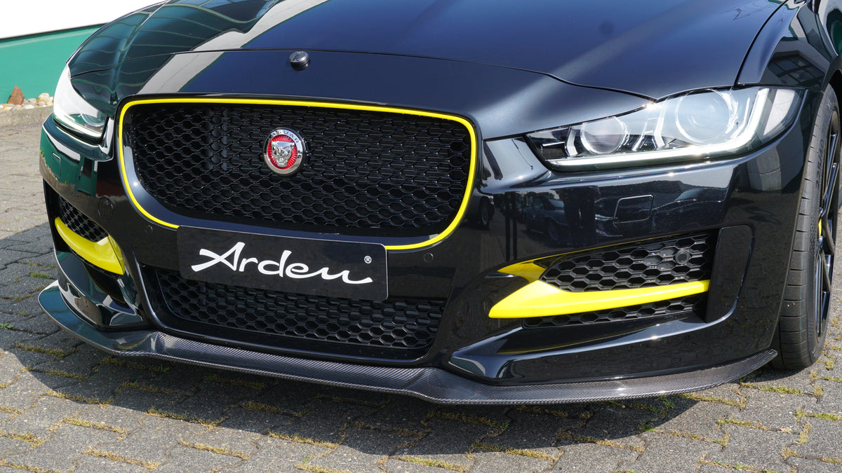 Jaguar XE Frontspoilerlippe Carbon
