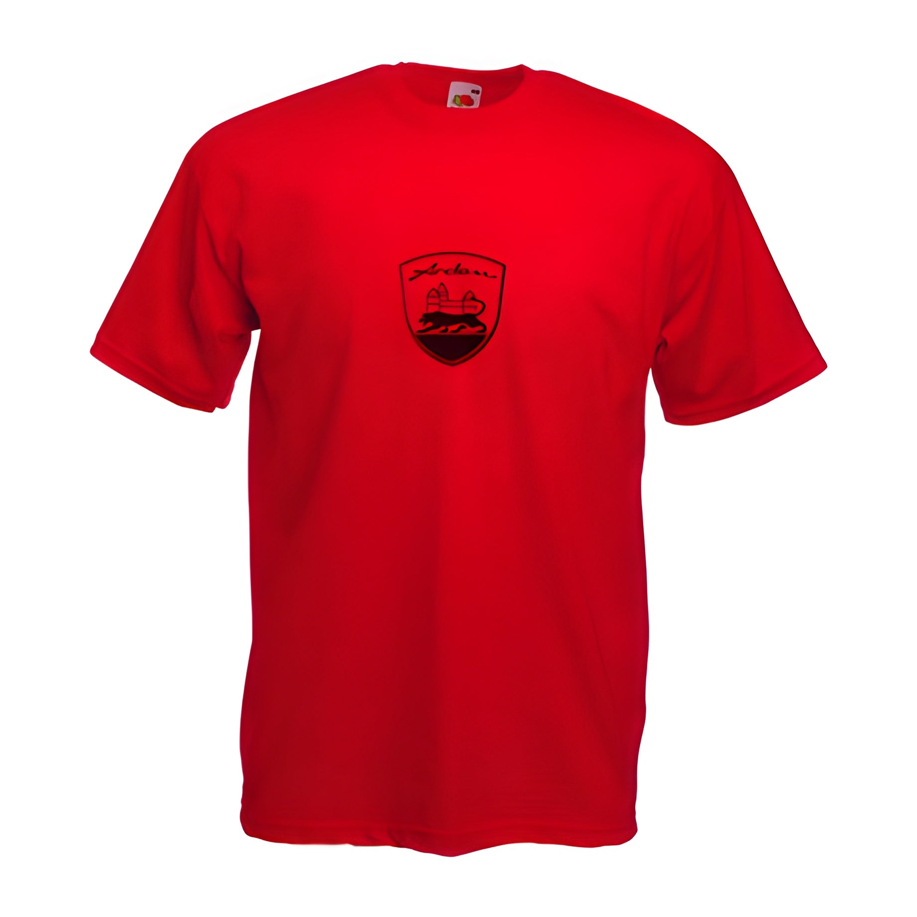 Arden Logo Shirt Herren, rot