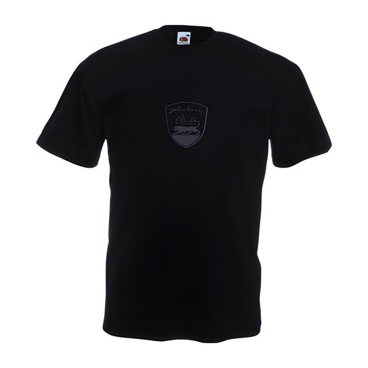 Arden Logo Shirt Herren, schwarz
