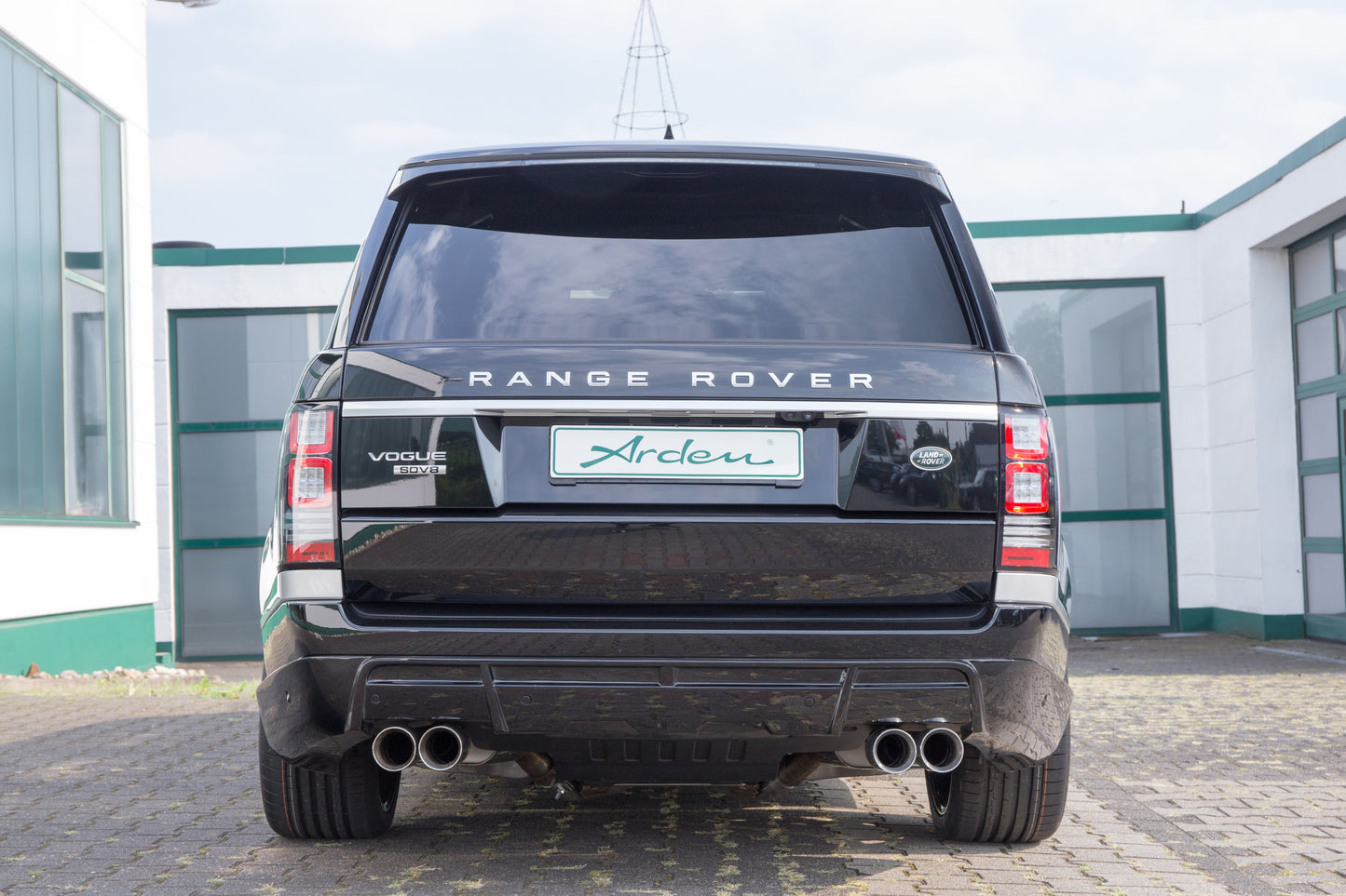 Arden Range Rover LG Heckschürzenaufsatz