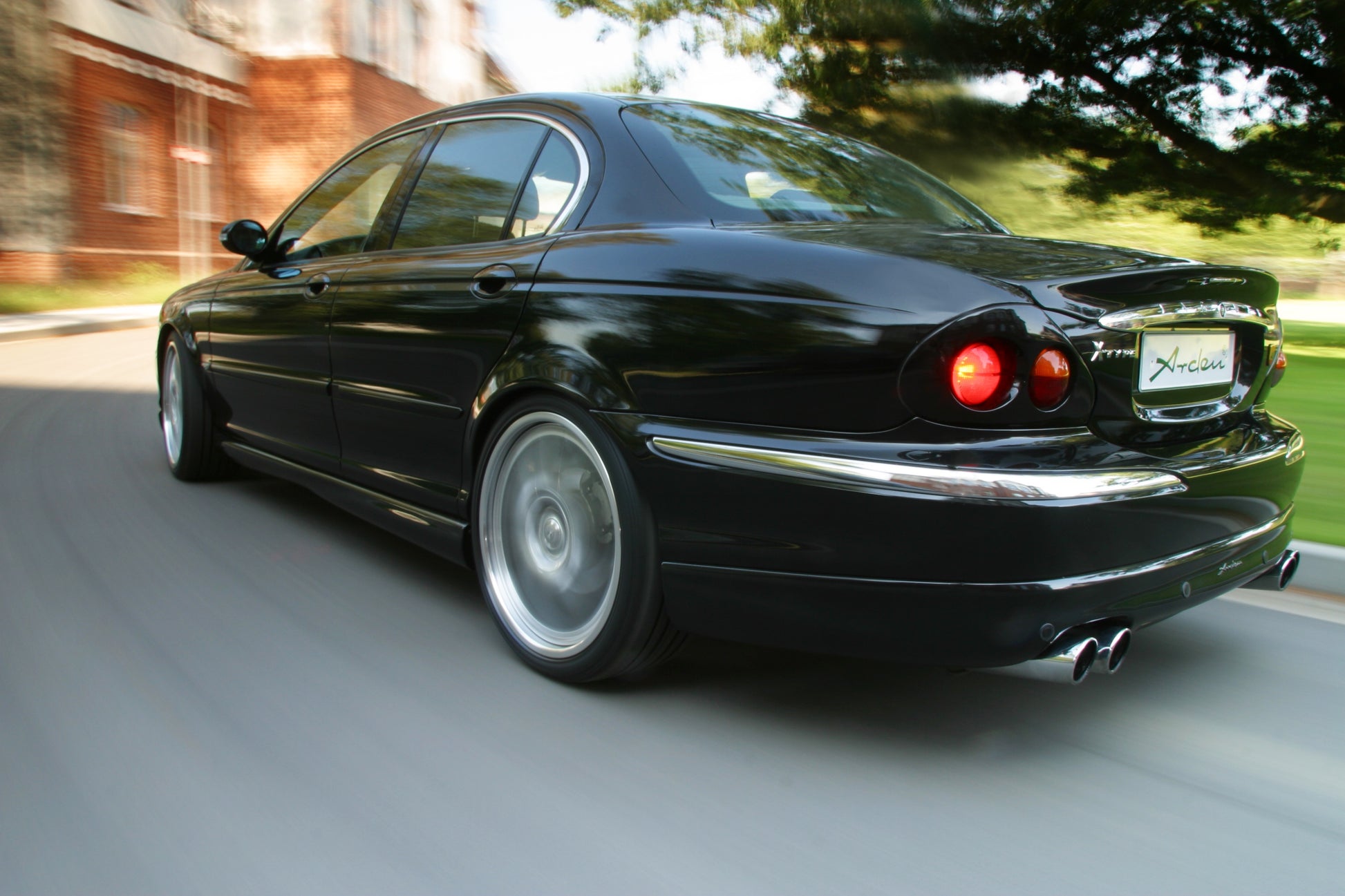 Arden Heckspoiler ab für Jaguar X-Type MJ 2004